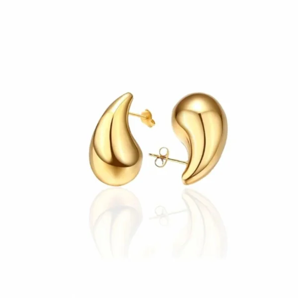 Teardrop Stud Earrings